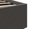 vidaXL Cama canap&eacute; hidr&aacute;ulica de almacenaje sin colch&oacute;n gris 160x200cm