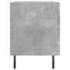 vidaXL Mesita de noche madera ingeniería gris hormigón 40x35x47,5 cm