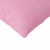 vidaXL Cojines de sof&aacute; 2 pcs Rosa 200 x 40 cm tela