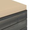 vidaXL Muebles de palets de jard&iacute;n 9 piezas cojines madera maciza pino