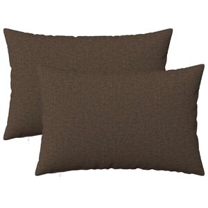 vidaXL Coj&iacute;n con almohada HEERLEN 2 uds. Topo Tela