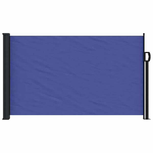vidaXL Toldo lateral retr&aacute;ctil azul 120x600 cm