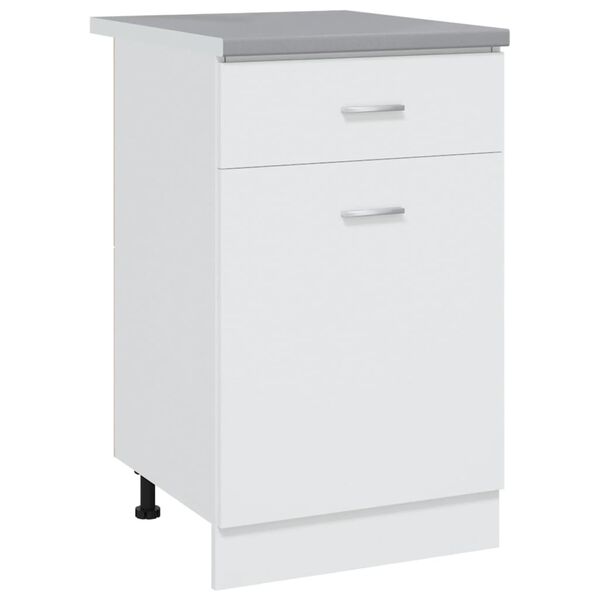 vidaXL Encimera de cocina madera ingenier&iacute;a gris 50x60x2,8 cm