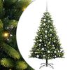 vidaXL &Aacute;rbol de Navidad Artificial Articulado 150 LEDs Verde 120 cm