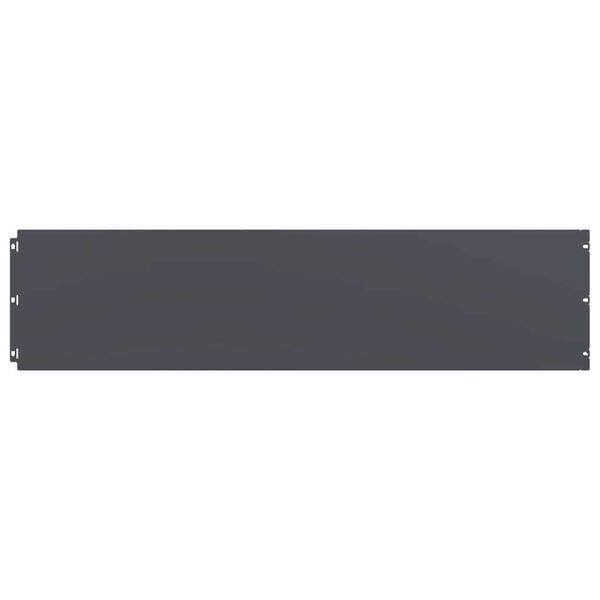 vidaXL Bordes c&eacute;sped 20 uds antracita 25x103 cm acero laminado fr&iacute;o