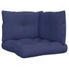 vidaXL Cojines para muebles de palets 3 uds tela Oxford azul marino