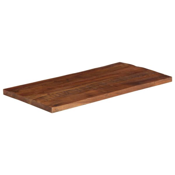 vidaXL Tablero mesa rectangular madera maciza reciclada 110x60x3,8 cm