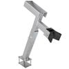 vidaXL Soporte con tope de proa para remolque de barcos
