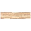 vidaXL Estante flotante madera maciza de acacia sin tratar 140x30x2 cm