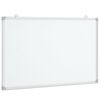 vidaXL Pizarra magn&eacute;tica aluminio 80x50x1,7 cm
