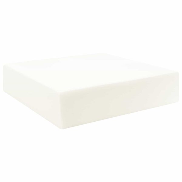 vidaXL Almohada para el asiento Negro 40 x 40 x 11 cm Espuma PU