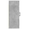 vidaXL Armario de pared madera ingenier&iacute;a gris hormig&oacute;n 34,5x34x90 cm