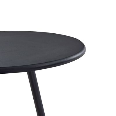 vidaXL Juego de mesa alta y taburetes 3 piezas tela gris claro