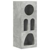 vidaXL Aparador ELST Gris Concreto 40 x 35 x 100.5 cm