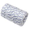 vidaXL Cuerda de barco polipropileno blanco 2 mm 250 m