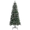 vidaXL &Aacute;rbol de Navidad artificial Verde 150 cm PVC, Pl&aacute;stico y Acero