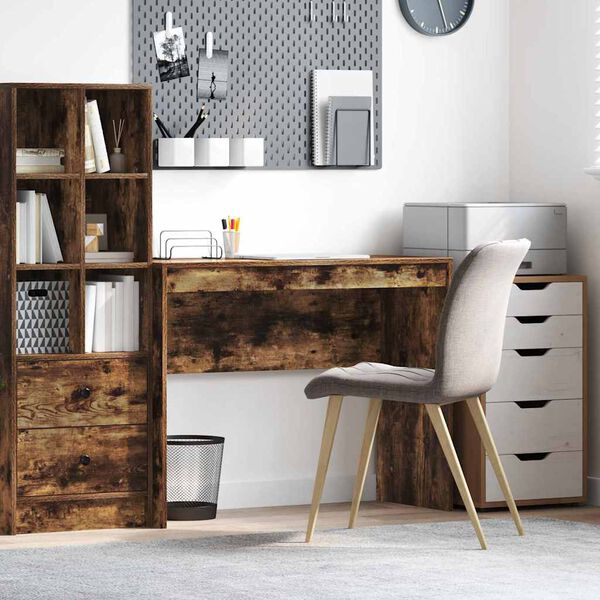 vidaXL Escritorio Roble ahumado 100 x 40 x 76 cm