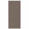 vidaXL Estor enrollable opaco 84,4x230 cm Tejido Ancho 80 cm Caf&eacute;