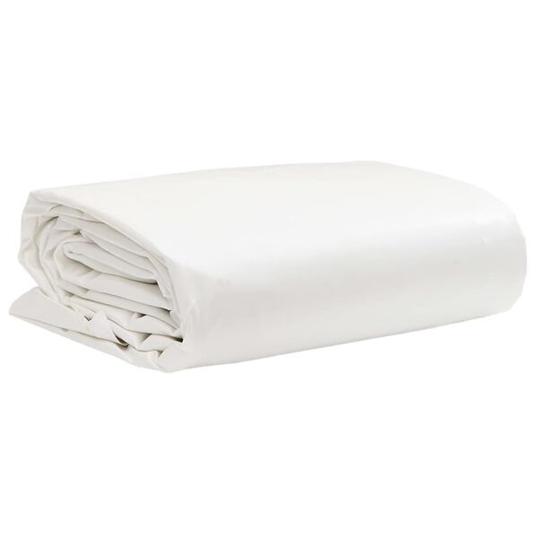 vidaXL Lona blanca 2,5x4,5 m 650 g/m&sup2;
