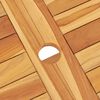 vidaXL Juego de comedor de jard&iacute;n 7 piezas madera maciza de teca