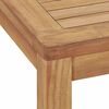 vidaXL Conjunto de comedor de jard&iacute;n de 7 piezas, 140 x 80 cm, madera maciza de teca