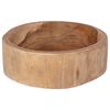 vidaXL Frutero JEPARA Madera Teak Marr&oacute;n &Oslash; 30 cm