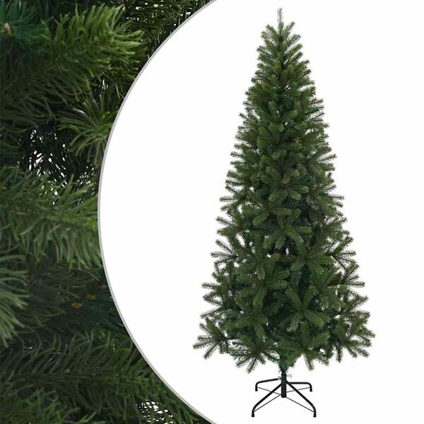 vidaXL &Aacute;rbol de Navidad artificial Verde 210 cm PVC, PE y acero