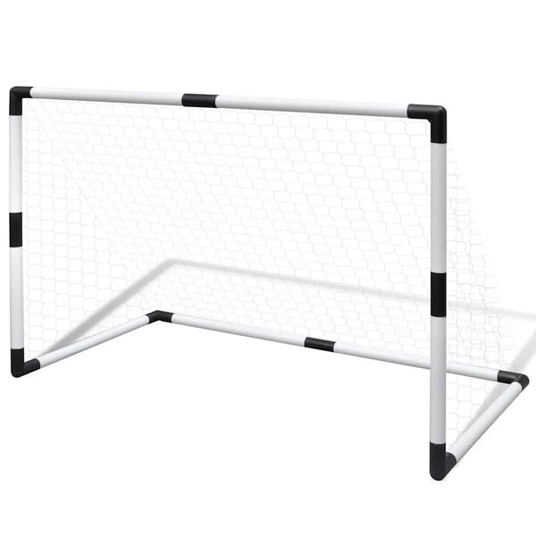 vidaXL Mini porter&iacute;as de f&uacute;tbol 2 unidades 91,5x48x61 cm
