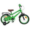 vidaXL Bicicleta Infantil 12 Pulgadas para 2-4 a&ntilde;os Verde