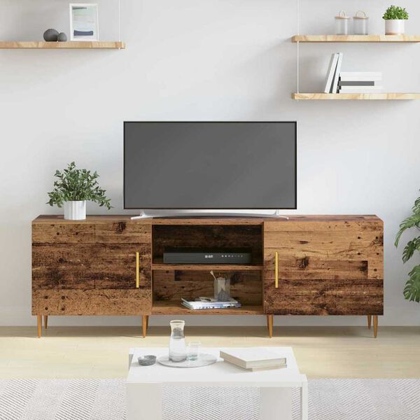 vidaXL Gabinete de TV Madera vieja 150 x 30 x 50 cm
