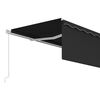 vidaXL Toldo retr&aacute;ctil manual con persiana 5x3 m gris antracita