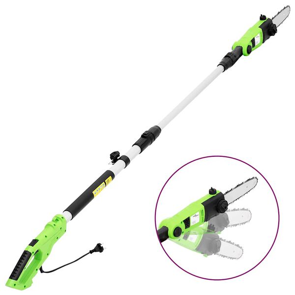 vidaXL Cortasetos el&eacute;ctrico telesc&oacute;pico p&eacute;rtiga 25/41 cm 710/550W