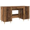 vidaXL Escritorio Madera vieja 140 x 50 x 75 cm Madera contrachapada