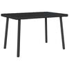 vidaXL Mesa centro jard&iacute;n rectangular negra 60x40x37cm rat&aacute;n sint&eacute;tico