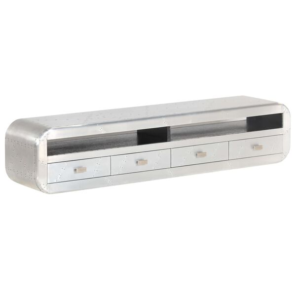 vidaXL Mueble para TV vintage estilo aviador 120x30x40 cm