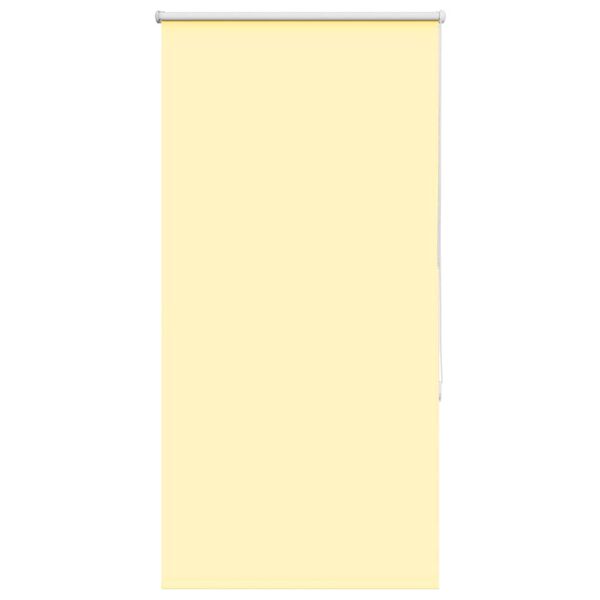 vidaXL Estor Enrollable Opaco Amarillo 85x150 cm Tela Ancho 80,7 cm