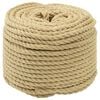 vidaXL Cuerda para barco 8 mm 250 m Natural