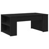 vidaXL Mesa de Caf&eacute; Roble Negro 102 x 55 x 42 cm Madera de ingenier&iacute;a
