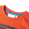 Camiseta infantil naranja oscuro 92