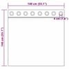 vidaXL Cortinas Opacas con Anillas 2 pcs Rosa Bebé 140 x 140 cm