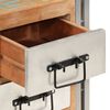 vidaXL Cajonera de madera maciza reciclada 40x30x60 cm