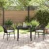vidaXL Conjunto de Comedor de Jard&iacute;n 3 pcs Marr&oacute;n