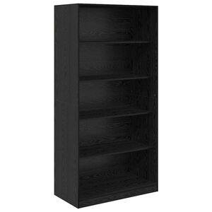 vidaXL Armario Roble Negro 100 x 50 x 200 cm Madera de ingenier&iacute;a