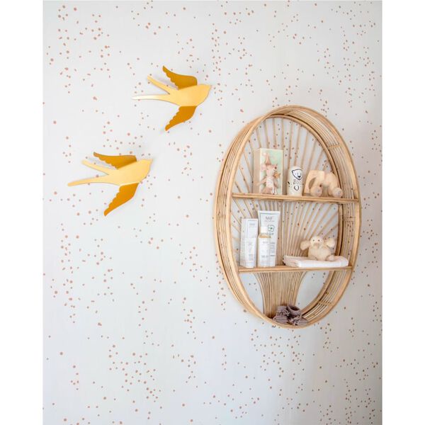 KidsDepot Estanter&iacute;a de pared Messa de rat&aacute;n