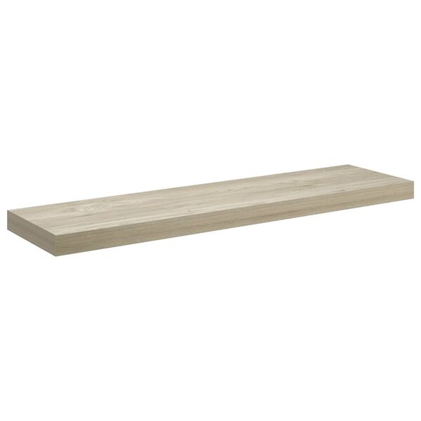 vidaXL Estante flotante de pared MDF roble 90x23,5x3,8 cm