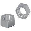 vidaXL Tuerca Hexagonal 2 uds. Plateado M6 Metal