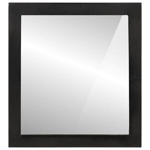 vidaXL Espejo de ba&ntilde;o madera maciza de mango y vidrio 55x1x60 cm