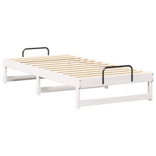 vidaXL Estructura de cama 90 x 200 cm Madera de pino macizo