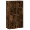 vidaXL Estanter&iacute;a madera de ingenier&iacute;a roble ahumado 60x24x101,5 cm