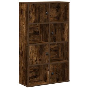 vidaXL Estanter&iacute;a madera de ingenier&iacute;a roble ahumado 60x24x101,5 cm